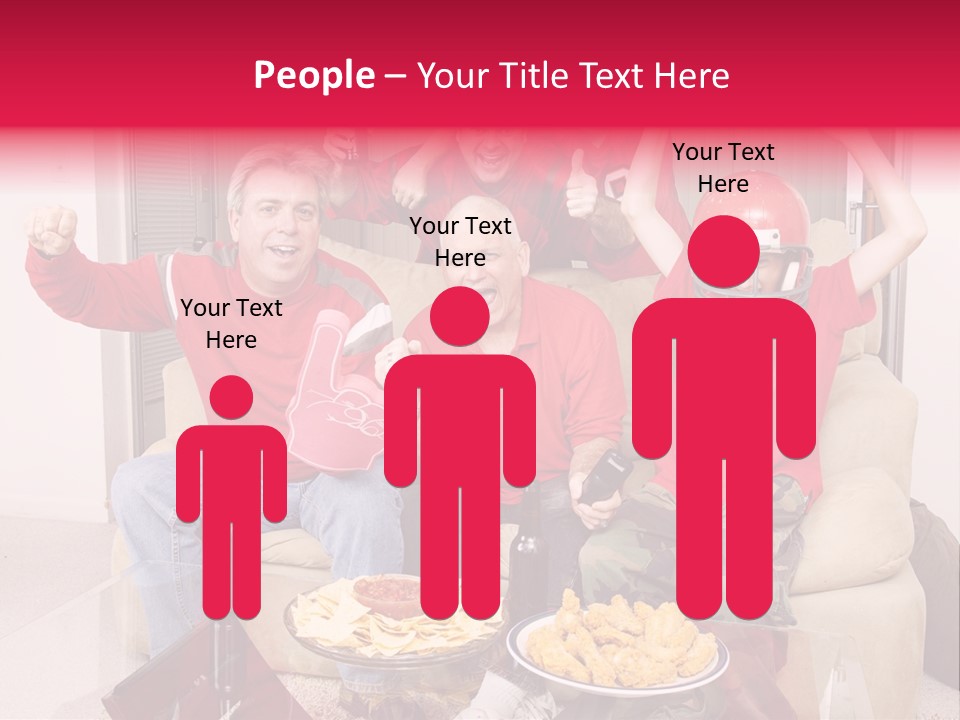 Super Caucasian Athletic PowerPoint Template