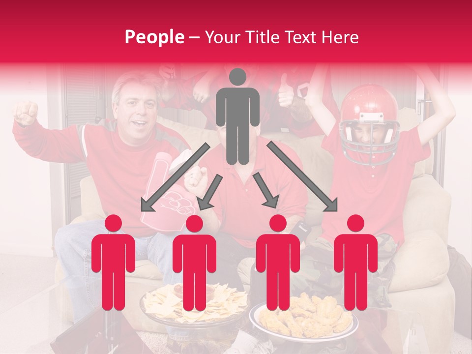 Super Caucasian Athletic PowerPoint Template