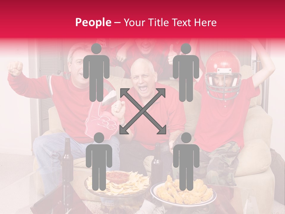 Super Caucasian Athletic PowerPoint Template