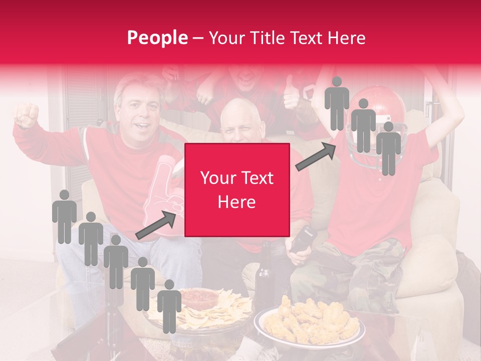 Super Caucasian Athletic PowerPoint Template