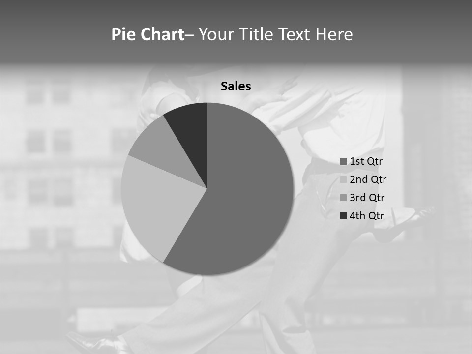 Swing Action Couple PowerPoint Template