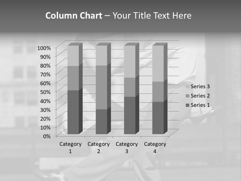 Swing Action Couple PowerPoint Template