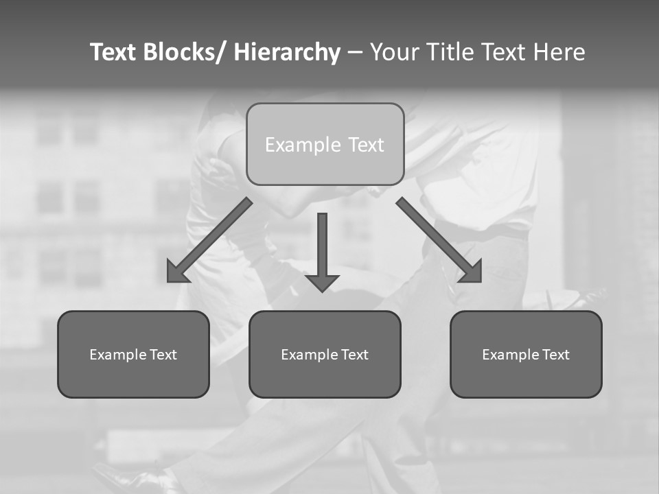 Swing Action Couple PowerPoint Template