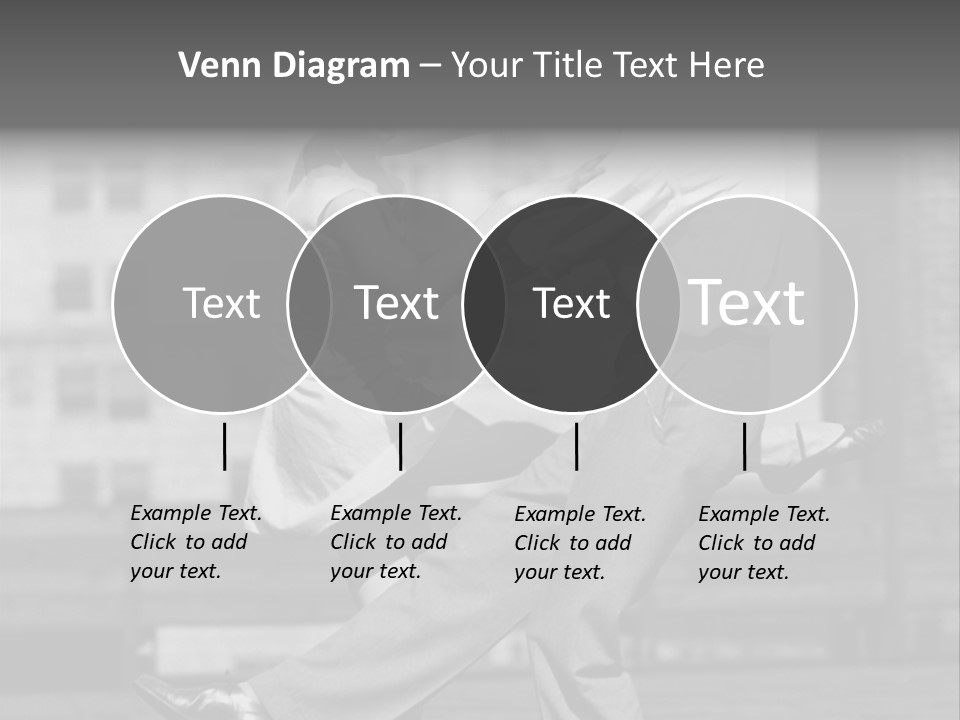 Swing Action Couple PowerPoint Template