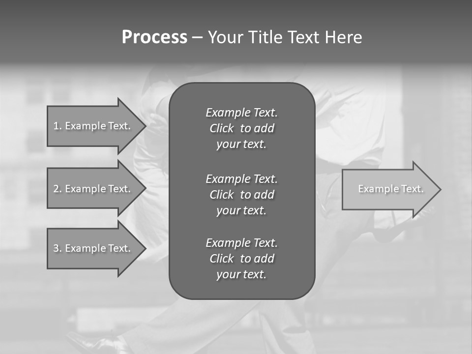 Swing Action Couple PowerPoint Template