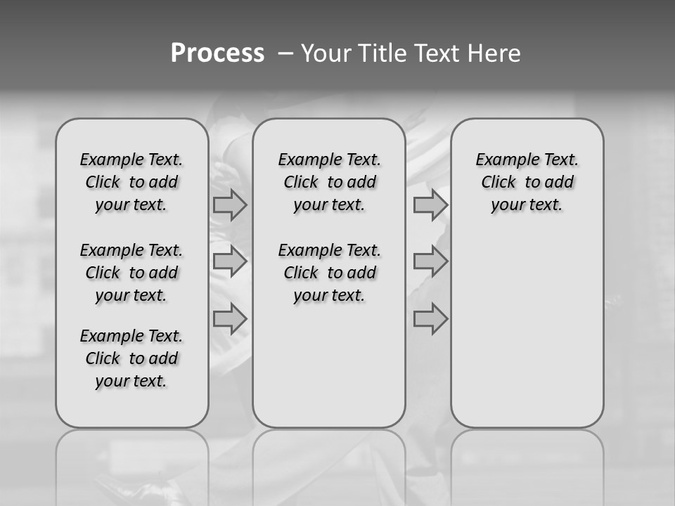 Swing Action Couple PowerPoint Template