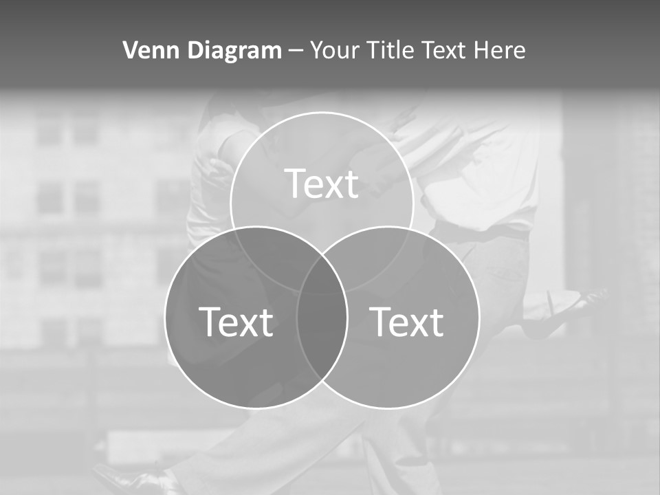 Swing Action Couple PowerPoint Template