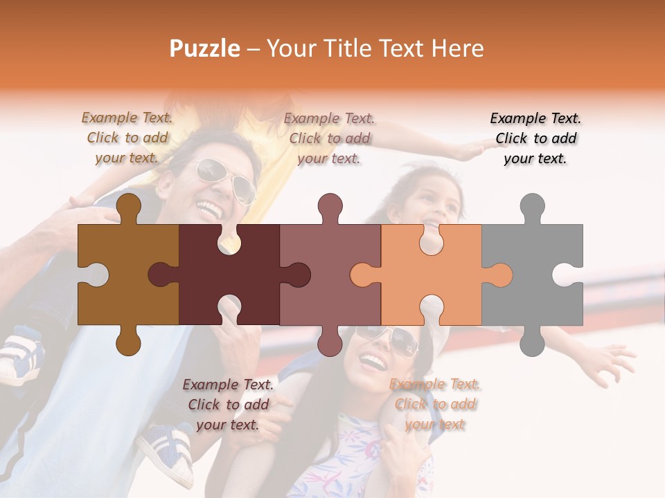 Happy Father Summer PowerPoint Template