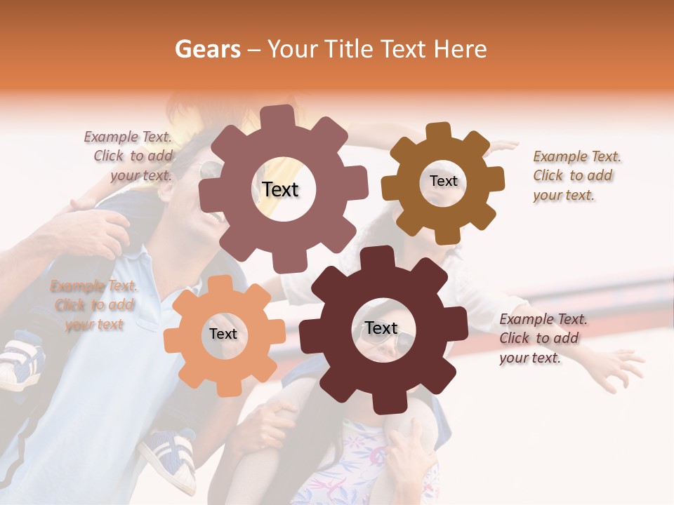 Happy Father Summer PowerPoint Template