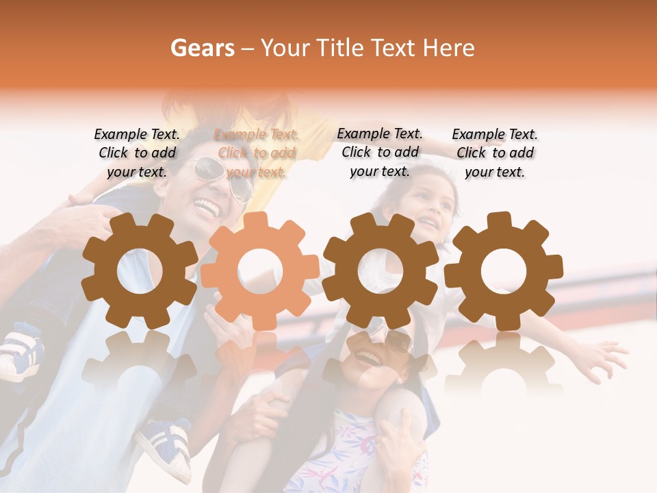 Happy Father Summer PowerPoint Template