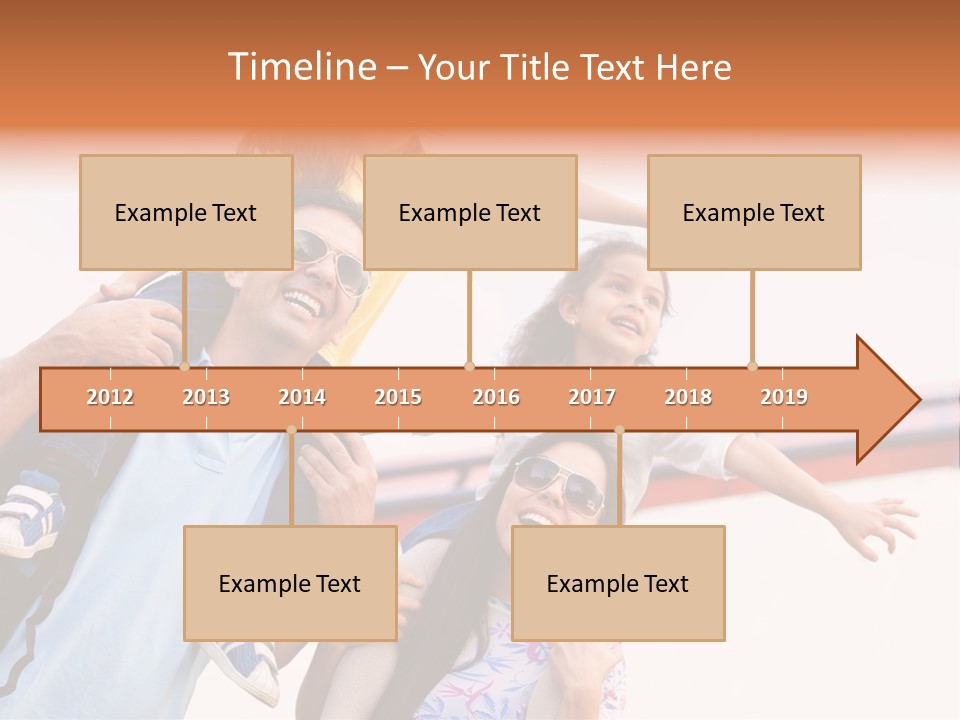 Happy Father Summer PowerPoint Template