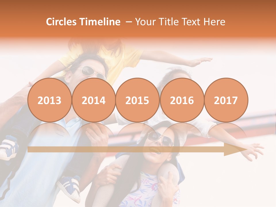 Happy Father Summer PowerPoint Template