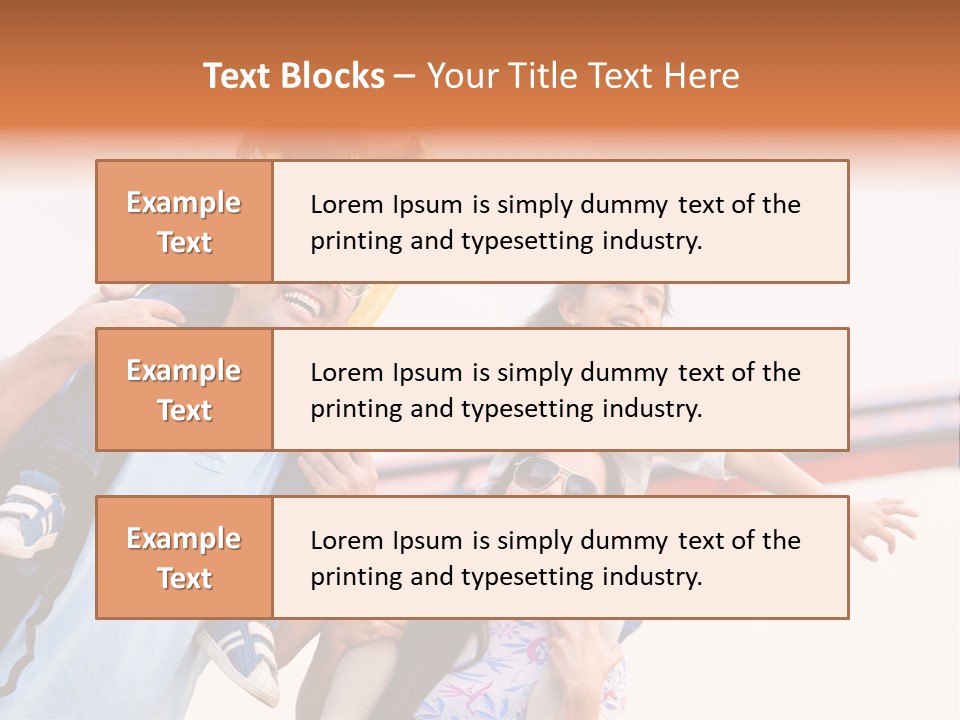 Happy Father Summer PowerPoint Template