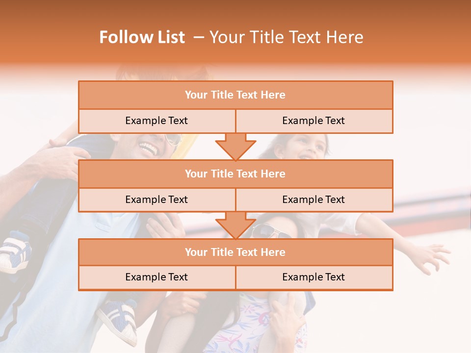 Happy Father Summer PowerPoint Template