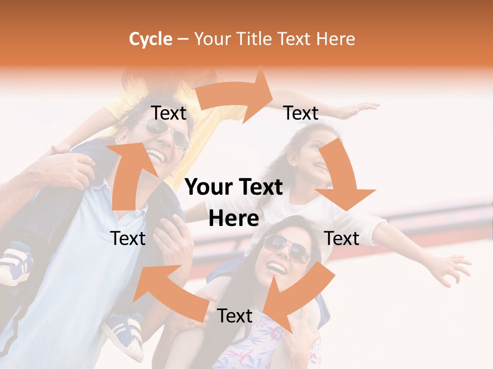 Happy Father Summer PowerPoint Template