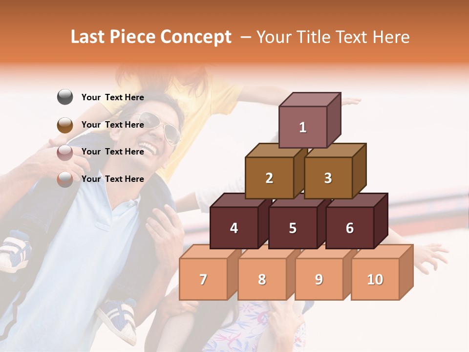 Happy Father Summer PowerPoint Template