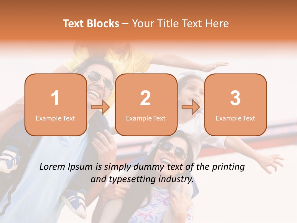 Happy Father Summer PowerPoint Template