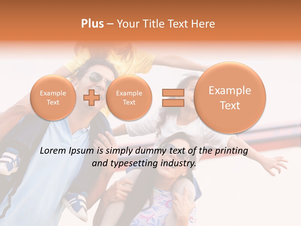 Happy Father Summer PowerPoint Template