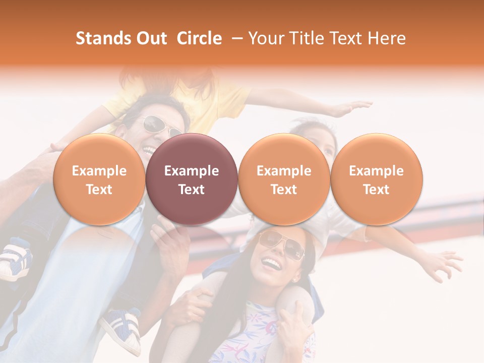 Happy Father Summer PowerPoint Template