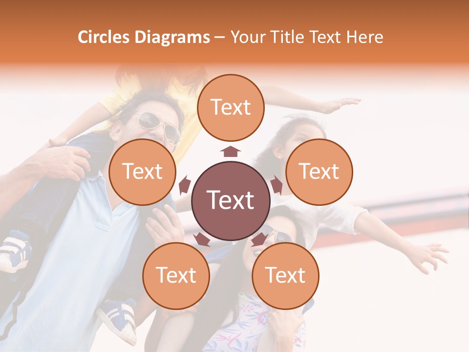 Happy Father Summer PowerPoint Template