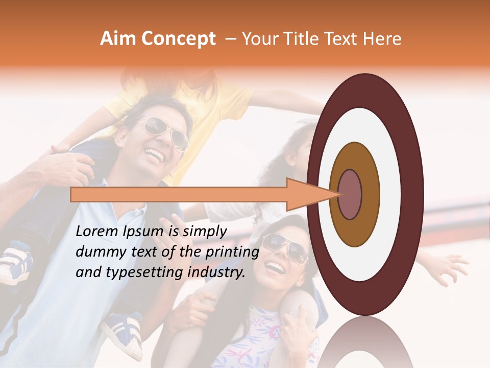 Happy Father Summer PowerPoint Template