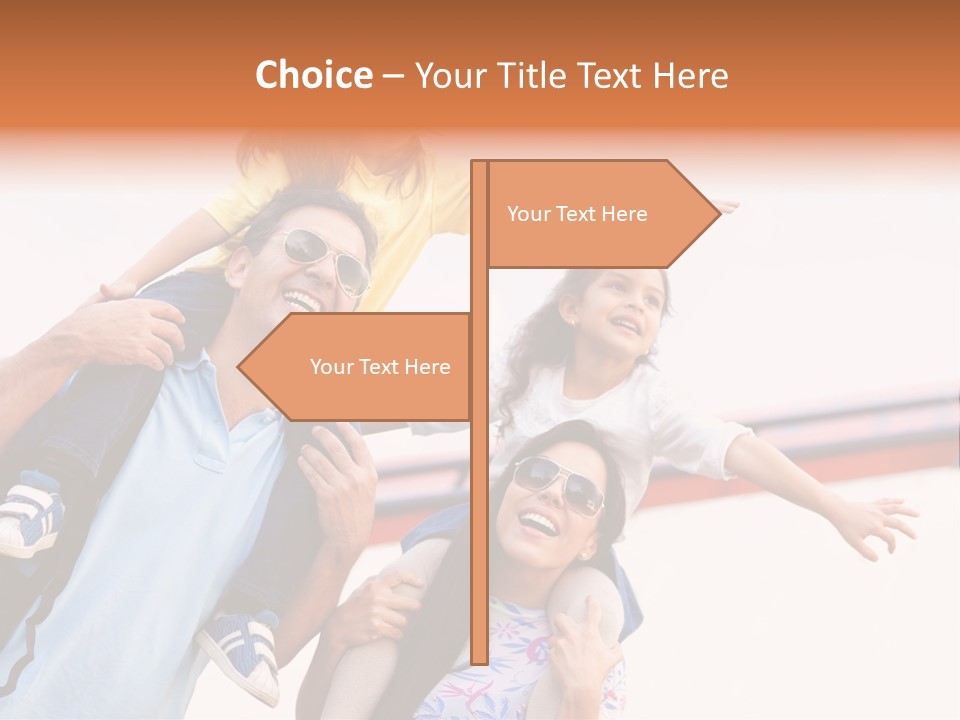 Happy Father Summer PowerPoint Template