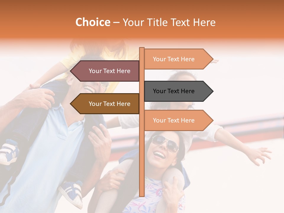 Happy Father Summer PowerPoint Template