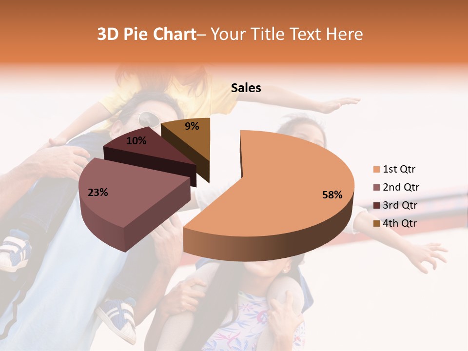 Happy Father Summer PowerPoint Template