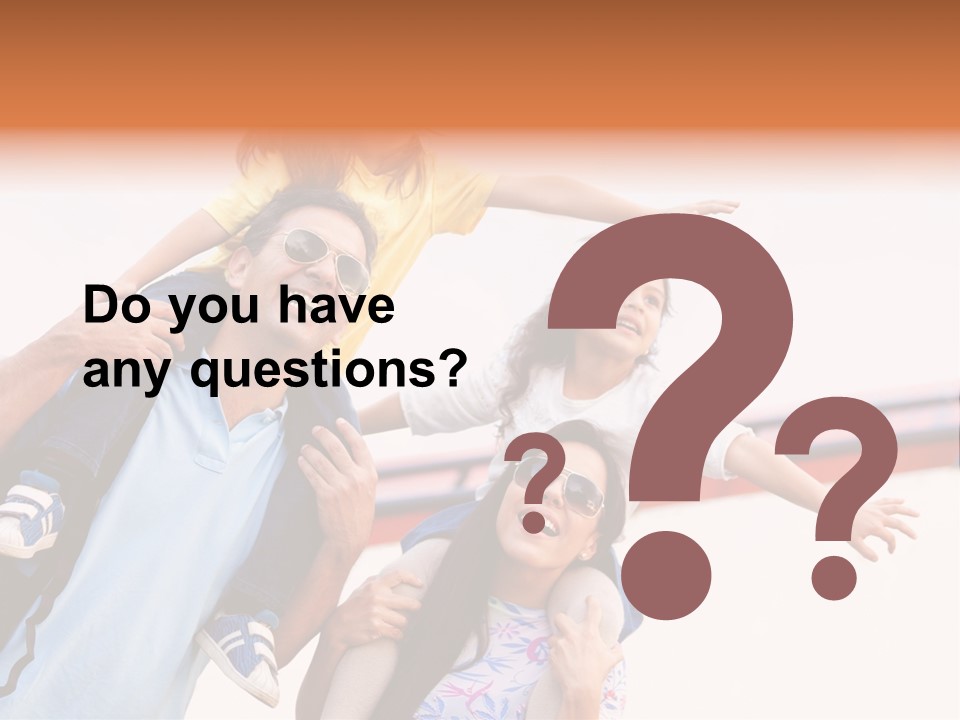 Happy Father Summer PowerPoint Template