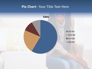 Small Cart Face PowerPoint Template