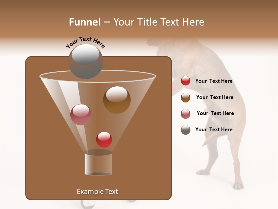 Small Cart Face PowerPoint Template