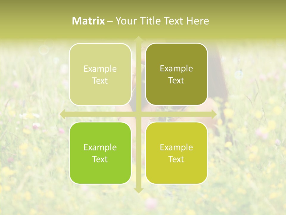 Space Head Idyllic PowerPoint Template