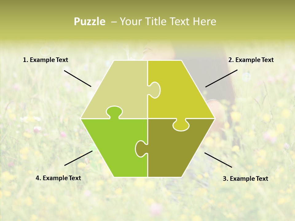 Space Head Idyllic PowerPoint Template