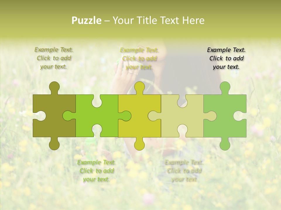 Space Head Idyllic PowerPoint Template