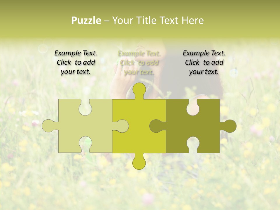 Space Head Idyllic PowerPoint Template