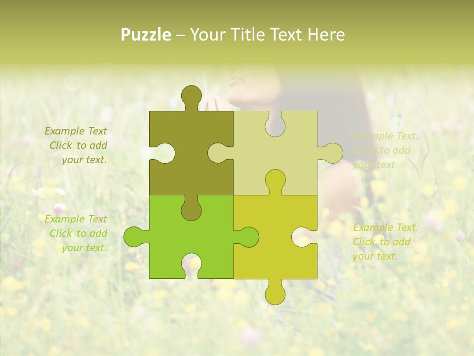 Space Head Idyllic PowerPoint Template