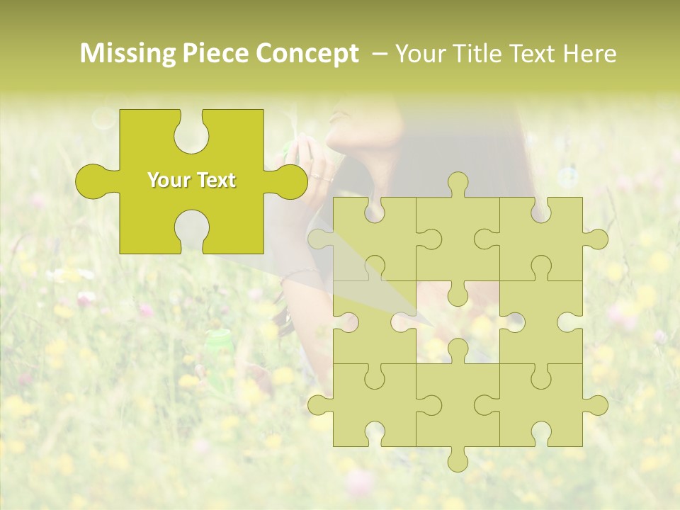 Space Head Idyllic PowerPoint Template