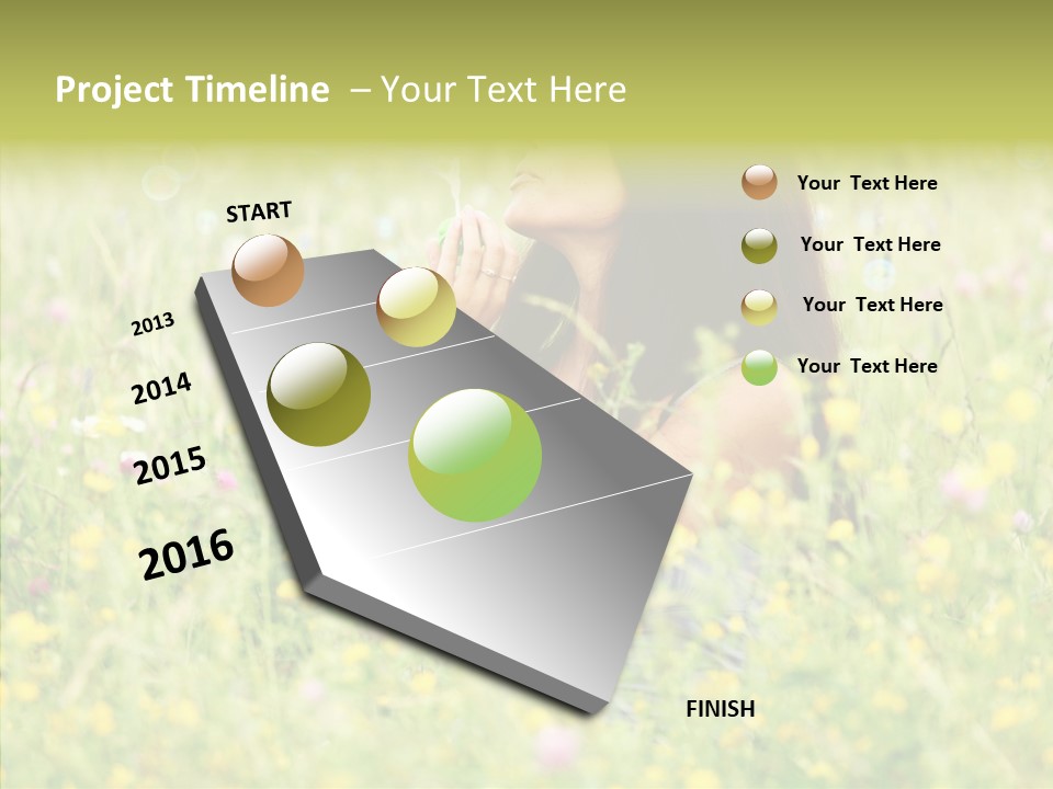 Space Head Idyllic PowerPoint Template