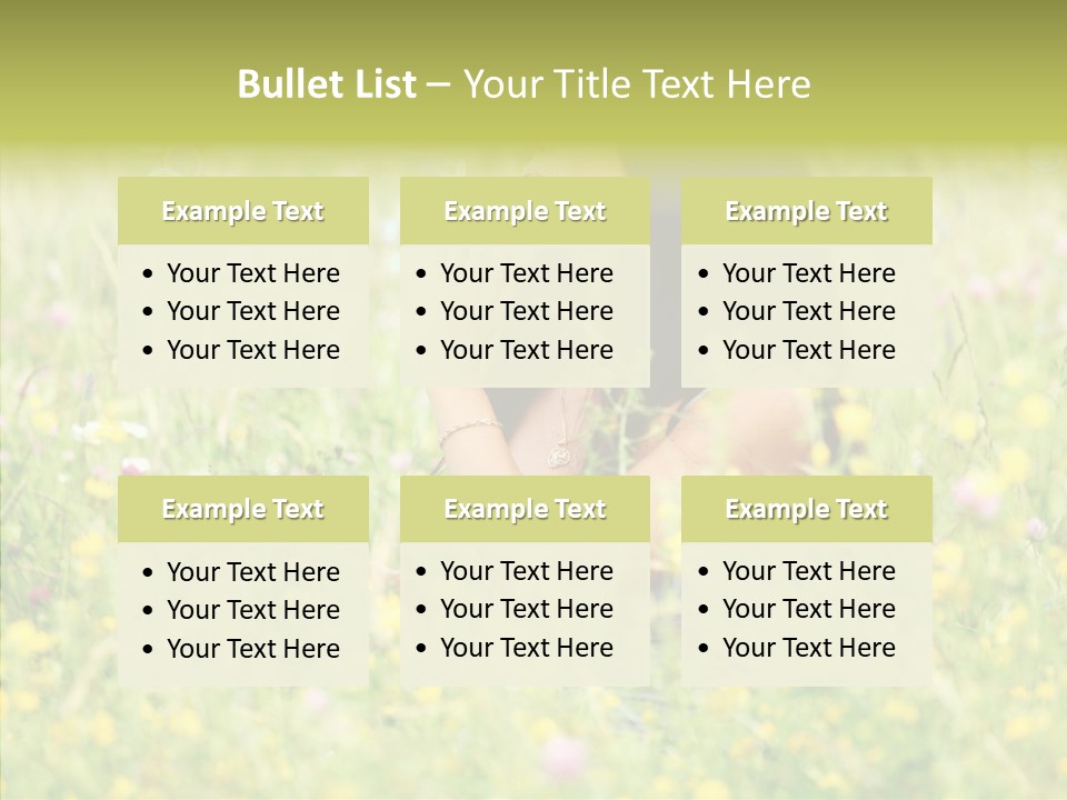 Space Head Idyllic PowerPoint Template