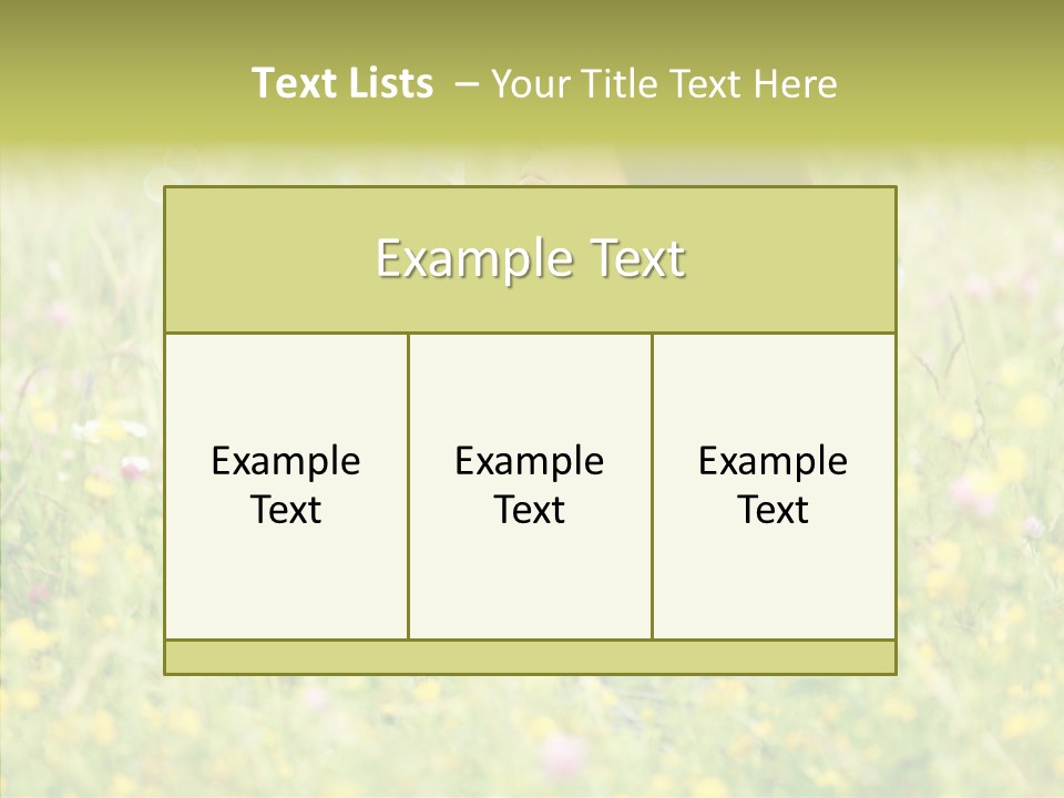 Space Head Idyllic PowerPoint Template