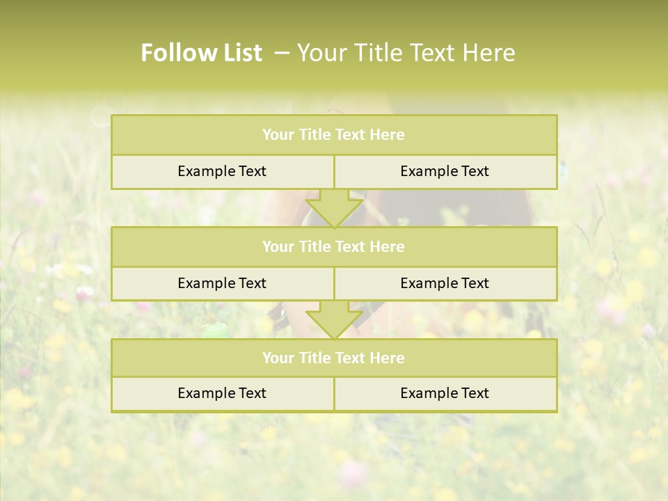 Space Head Idyllic PowerPoint Template
