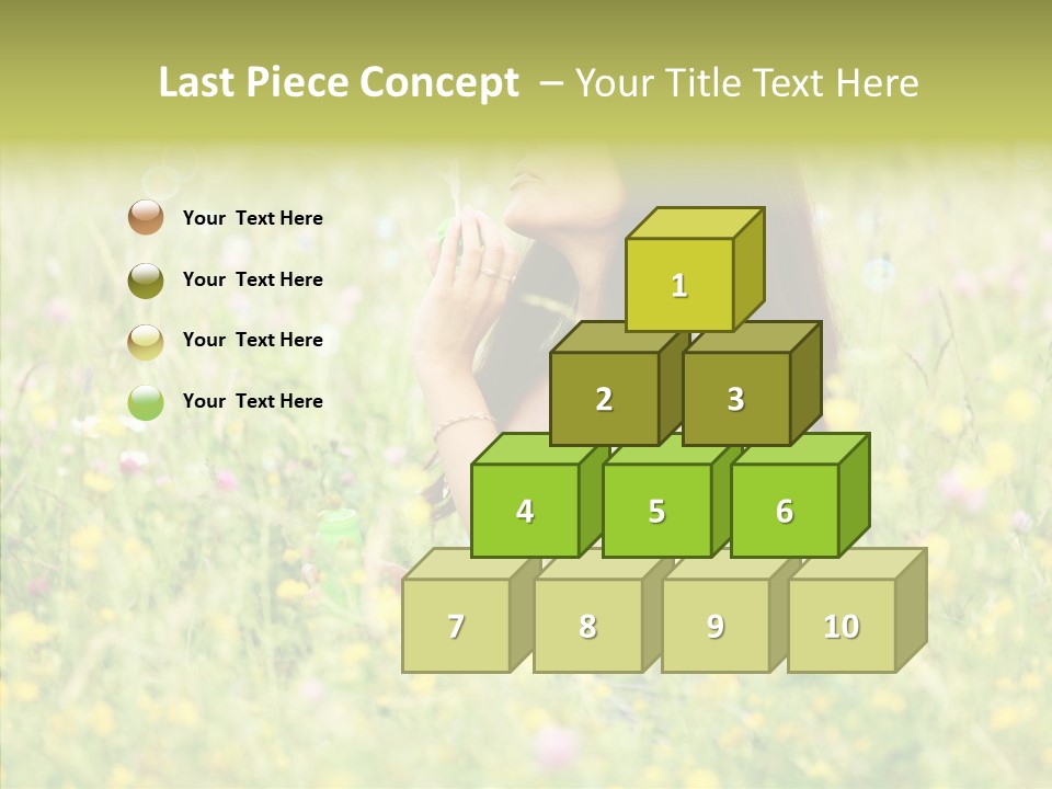 Space Head Idyllic PowerPoint Template