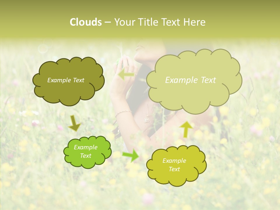 Space Head Idyllic PowerPoint Template