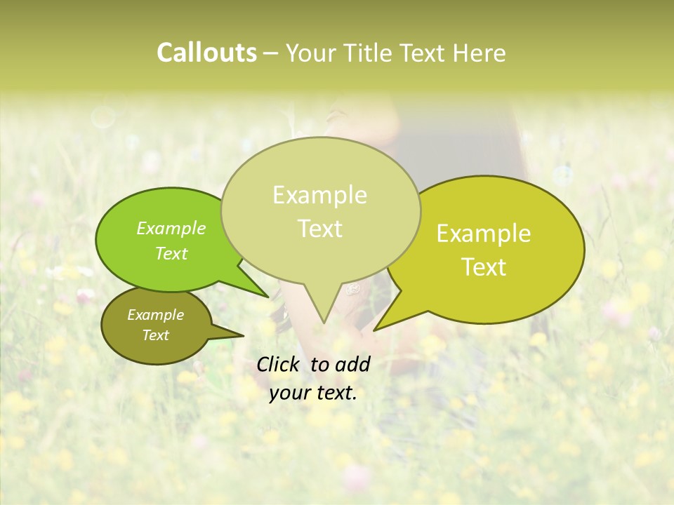 Space Head Idyllic PowerPoint Template