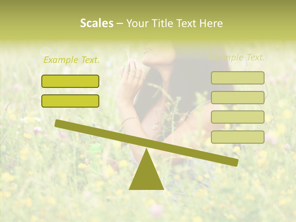 Space Head Idyllic PowerPoint Template