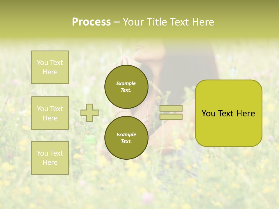 Space Head Idyllic PowerPoint Template
