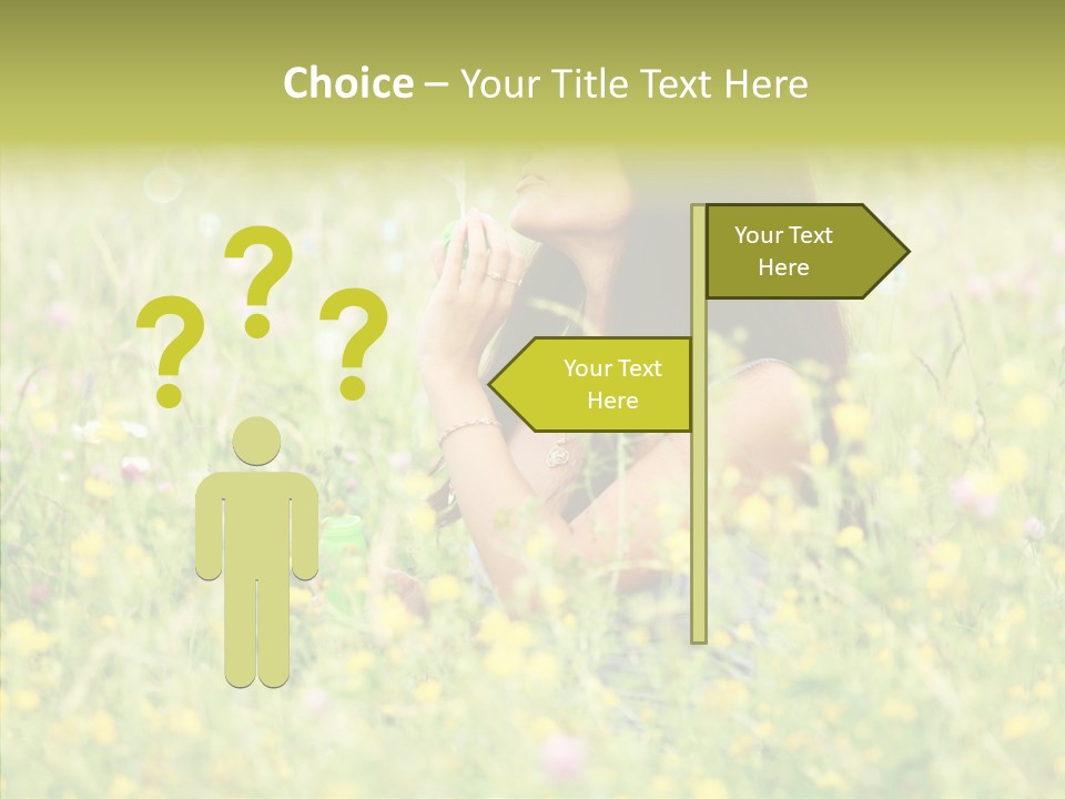 Space Head Idyllic PowerPoint Template