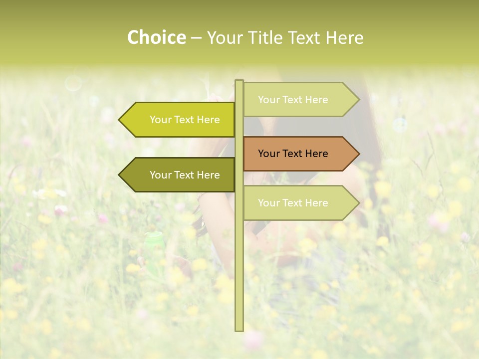Space Head Idyllic PowerPoint Template