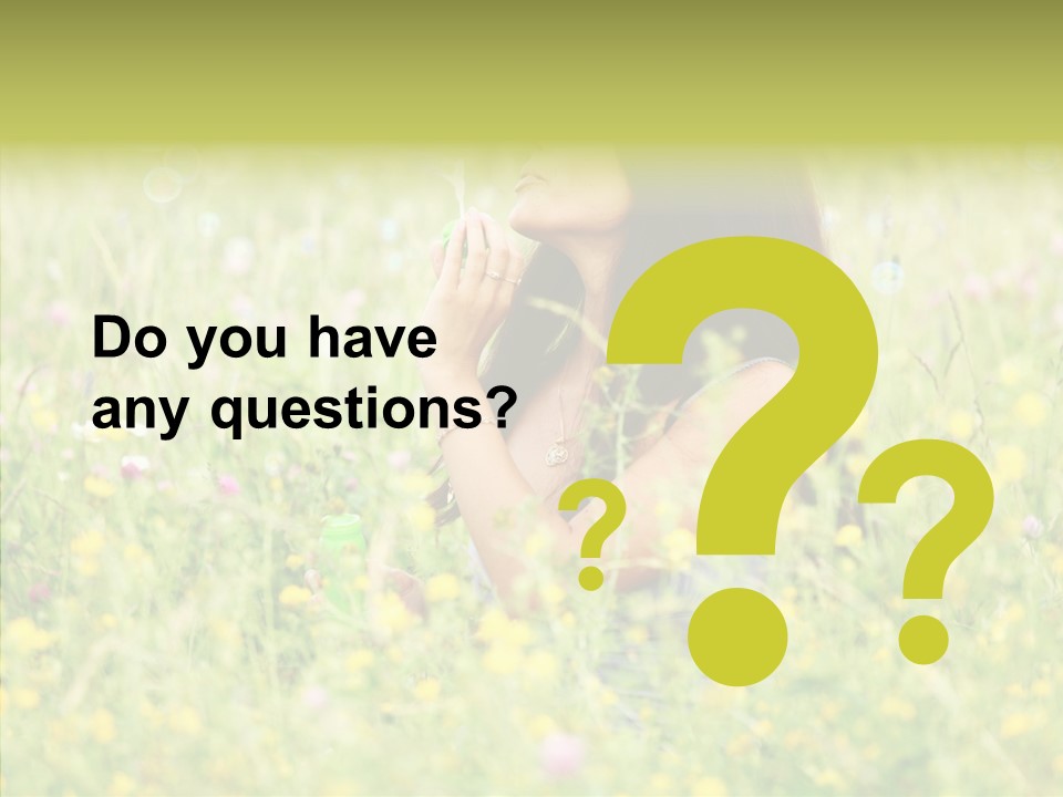 Space Head Idyllic PowerPoint Template