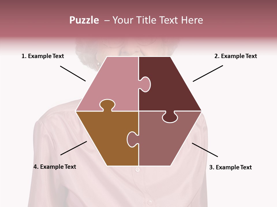 Retirement Smile Human PowerPoint Template
